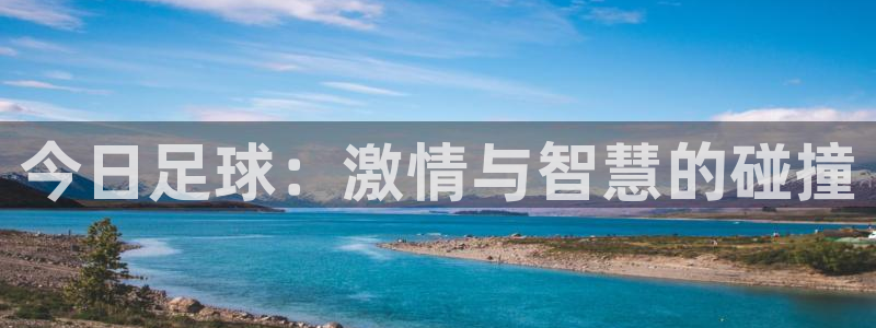 今日足球：激情与智慧的碰撞