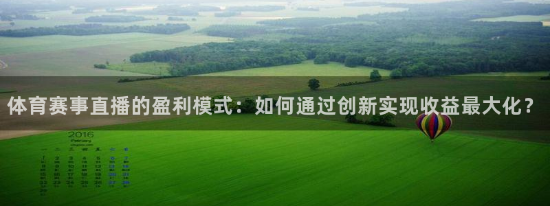 体育赛事直播的盈利模式：如何通过创新实现收益最大化？