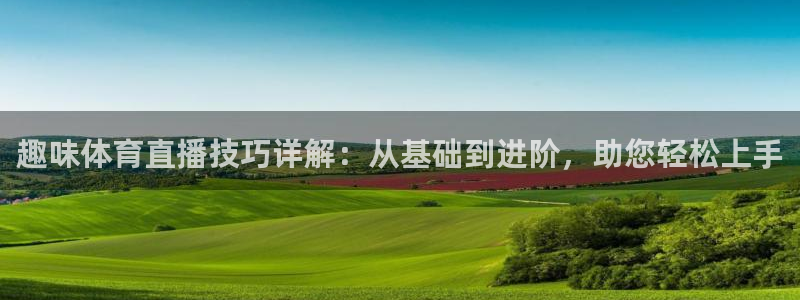 趣味体育直播技巧详解：从基础到进阶，助您轻松上手